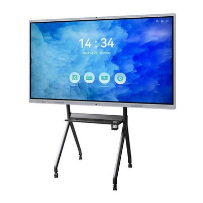 16 9 Aspect Ratio Touch Screen Presentation Board With 3840x2160 4K Screen Panels Smart Display