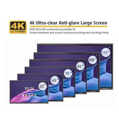 16 9 Aspect Ratio Interactive Touch Screen Demo Board And ≥50000 Hours Service Life