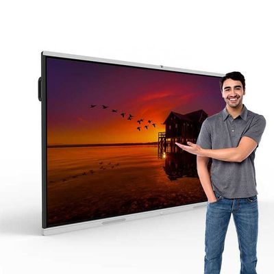 178° H/V Viewing Angle Interactive Touch Screen Whiteboard Presentation Board For Professional Presentations