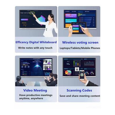 By Touch Tech IR Multi-Point Interactive Touch Screen 10-20 Points And Android 13.0 System