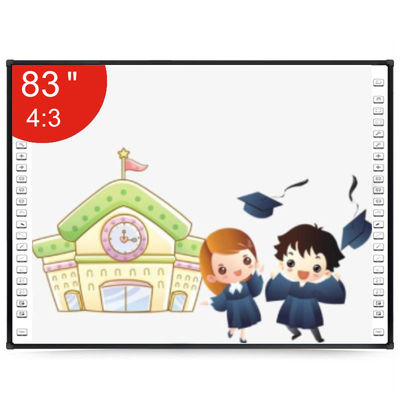 83 Inch Infrared Interactive Whiteboard 32768*32768 Suitable For Classroom