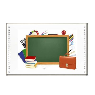 Infrared Smart Digital Board For Classroom 10 Points 86 Inches Classroom Blackboard