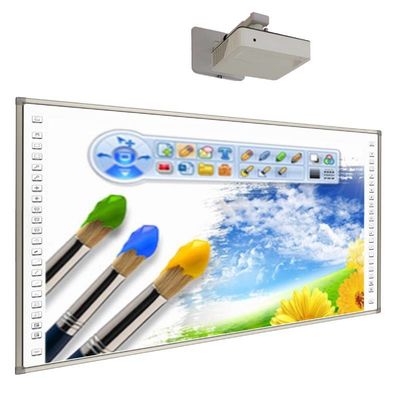 150 Inches Smart Interactive Whiteboard with 20-Point Touch and Optional I3/i5/i7/i9 CPU