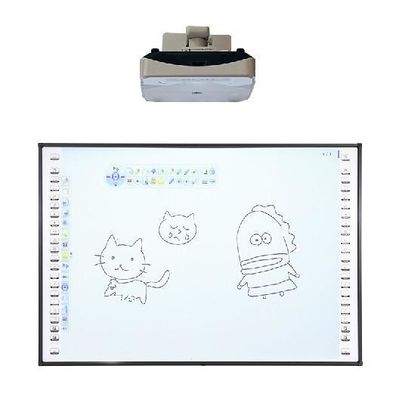 86 Inch Interactive Smart Board , Indoor Outdoor Touch Screen Interactive Whiteboard