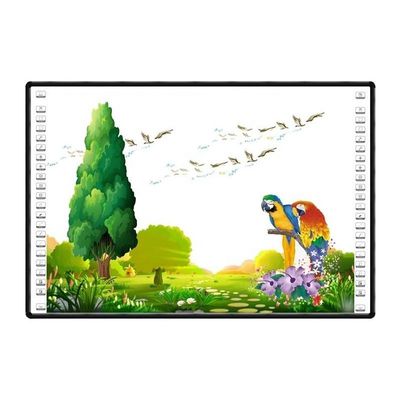 150 Inch Infrared Interactive Smart Digital Whiteboard, Resolution 3840x2160 for Education Training