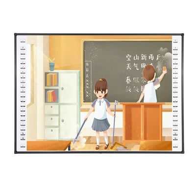 86 Inch Smart Interactive Panel USB2.0/3.0, 32767x32767 Interactive Whiteboard Display