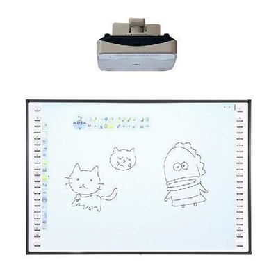 86 Inch Smart Interactive Panel USB2.0/3.0, 32767x32767 Interactive Whiteboard Display