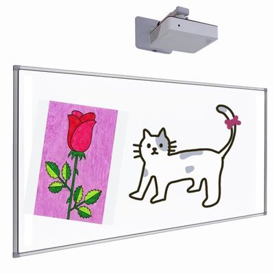 3840x2160 Resolution Interactive Whiteboard, Smart Digital Whiteboard With Touch Technology