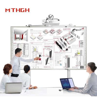86 Inch Educational Whiteboard Infrared Interactive Whiteboard with Projector/Touchpad