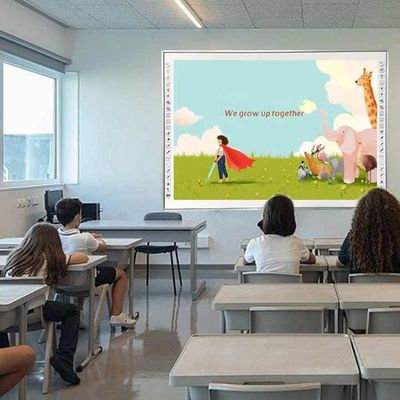 96 Inch Digital Touch Screen Conference Interactive Whiteboard, Support 10-Point Finger Touch