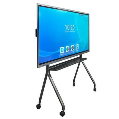65 Inch Brightness 350cd/M2 Interactive Touch Screen Whiteboard With Software Interactive Whiteboard Software OPS PC