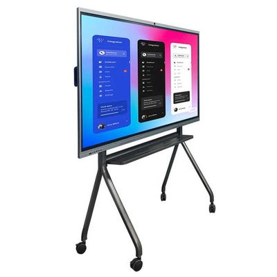65 Inch Interactive Smart Whiteboard 3840x2160 4K Screen Panels With Android APPs Software