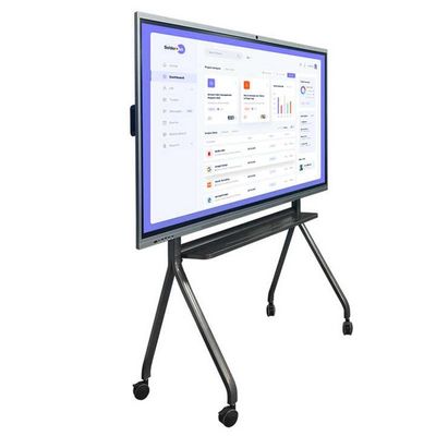 High Brightness 350cd/m2 65 Inch Interactive Whiteboard Screen for Interactive Presentations