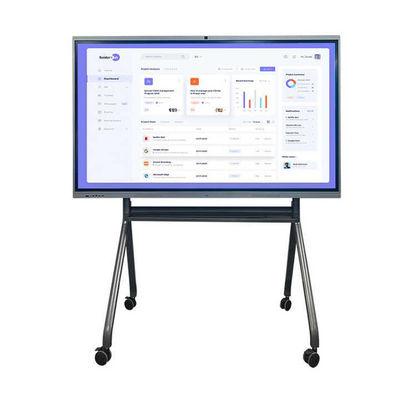 High Brightness 350cd/m2 65 Inch Interactive Whiteboard Screen for Interactive Presentations