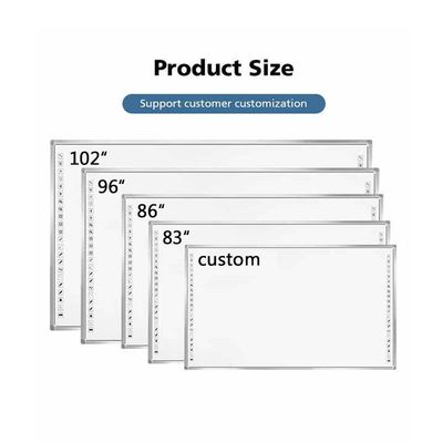 86 Inch Intelligent Digital Whiteboard Infrared Touch Technology for Education Training and Interactive Features