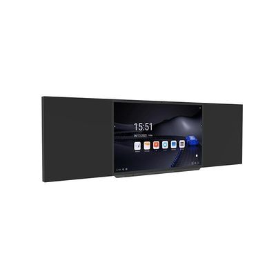 75" Smart Digital Blackboard Infrared 40 Contacts Interactive School Classroom Teaching Whiteboard with Eraser Accessories