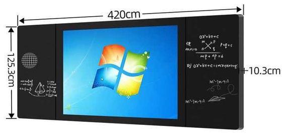 8ms Response Time 86 Inch Smart Digital Nano Interactive Electronic Blackboard For Education And Conference