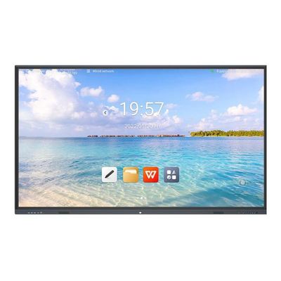 Android 13.0 8 64G Interactive Whiteboard With Multi-Touch For Classroom Blackboard