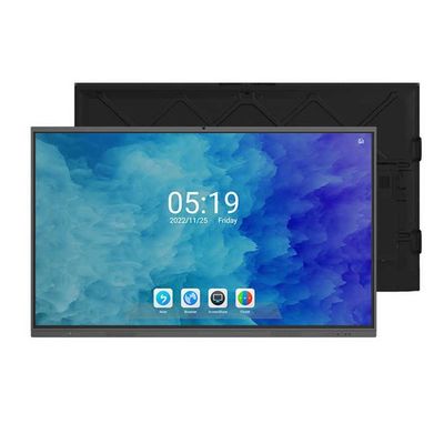 350cd/m2 Brightness Touch Screen Presentation Board 3840x 2160 4K Resolution and Smart Display Panels