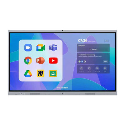 86 Inch Interactive Touchscreen Presentation Board For Collaborative Presentations