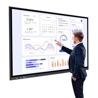 4K Smart Touch Screen Panel Digital Interactive Whiteboard for School ...