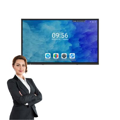 4K Smart Touch Screen Panel Digital Interactive Whiteboard for School ...